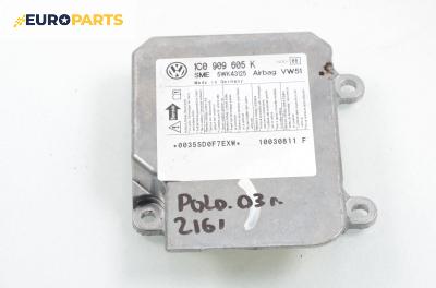 Модул за AIRBAG за Volkswagen Polo Hatchback IV (10.2001 - 12.2005), № 1C0 909 605 K