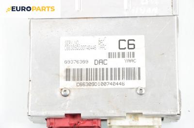 Компютър с контактен ключ и имобилайзер за Daewoo Nubira Sedan (04.1997 - 06.1999) 1.6 16V, 103 к.с., № 09376309