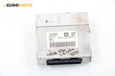 Компютър двигател за Opel Corsa B Hatchback (03.1993 - 12.2002) 1.2 i, 45 к.с., № 16163409