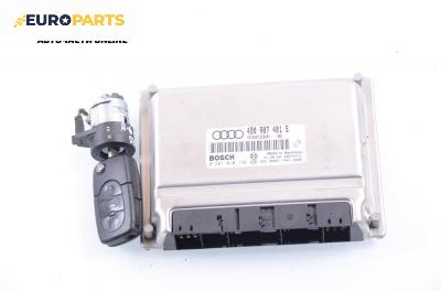 Компютър с контактен ключ за Audi A6 Avant C5 (11.1997 - 01.2005) 2.5 TDI, 150 к.с., № 4B0 907 401 S