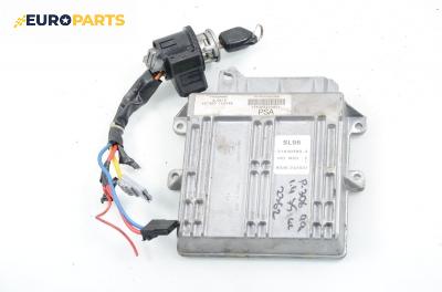 Компютър с контактен ключ за Peugeot 306 Hatchback (01.1993 - 10.2003) 1.4, 75 к.с., № 21649399-3