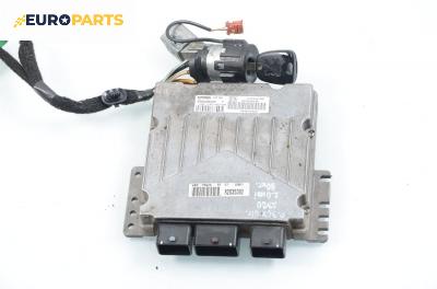 Компютър с контактен ключ за Peugeot 307 Hatchback (08.2000 - 12.2012) 2.0 HDi 90, 90 к.с., № 5WS40020F-T