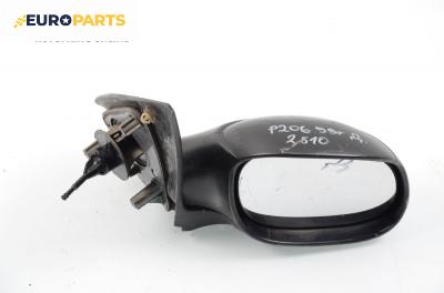 Огледало за Peugeot 206 Hatchback (08.1998 - 12.2012), 2+1 вр., хечбек, позиция: дясна