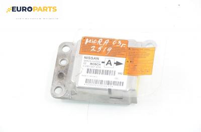 Модул за AIRBAG за Nissan Micra III Hatchback (01.2003 - 06.2010), № Bosch 0 285 001 474