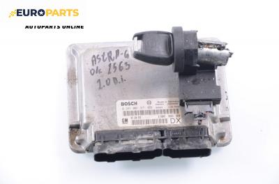 Компютър с контактен ключ и имобилайзер за Opel Astra G Estate (02.1998 - 12.2009) 2.0 DI, 82 к.с., № 0 281 001 971