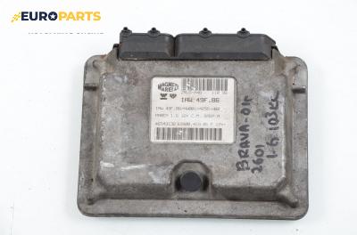 Компютър двигател за Fiat Brava Hatchback (10.1995 - 06.2003) 1.6 16V (182.BB), 103 к.с., № Magneti Marelli IAW 49F.B6