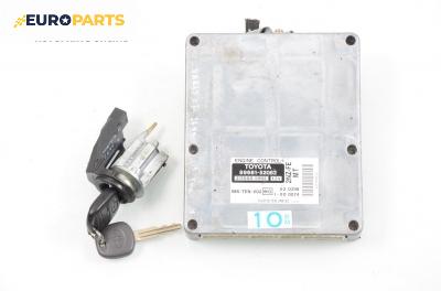 Компютър с контактен ключ и имобилайзер за Toyota Yaris Hatchback I (01.1999 - 12.2005) 1.3 16V, 86 к.с., № 89661-52082