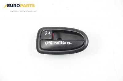 Вътрешна дръжка за Hyundai Matrix Minivan (06.2001 - 08.2010), позиция: задна, лява
