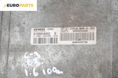 Компютър скоростна кутия за Citroen C3 Pluriel (05.2003 - 03.2010), № Siemens S120216002