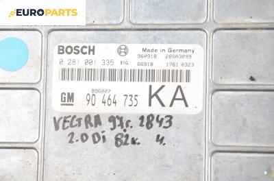 Компютър двигател за Opel Vectra B Estate (11.1996 - 07.2003) 2.0 DI 16V, 82 к.с., № Bosch 0 281 001 335