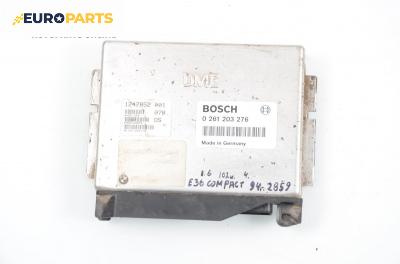Компютър двигател за BMW 3 Series E36 Compact (03.1994 - 08.2000) 316 i, 102 к.с., № Bosch 0 261 203 276