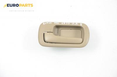 Вътрешна дръжка за Honda Civic VII Hatchback (03.1999 - 02.2006), 4+1 вр., хечбек, позиция: предна, лява