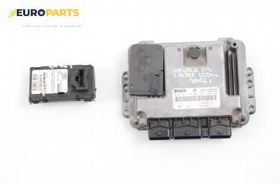 Компютър с четец и карта за Renault Megane II Hatchback (07.2001 - 10.2012) 1.9 dCi (BM0G, CM0G), 120 к.с., № Bosch 0 281 011 275