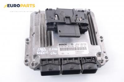 Компютър с четец и карта за Renault Scenic II Minivan (06.2003 - 07.2010) 2.0 dCi (JM1K), 150 к.с., № Bosch 0 281 011 814