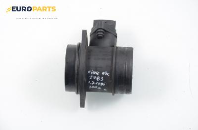Дебитомер за Honda Civic VII Hatchback (03.1999 - 02.2006) 1.7 CTDi (EU, EP, EV), 100 к.с., № Bosch 0 281 002 482