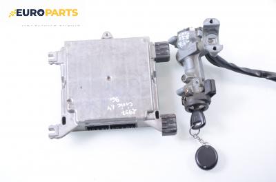 Компютър с контактен ключ и имобилайзер за Honda Civic VI Hatchback (10.1995 - 02.2001) 1.4 i (EJ9), 75 к.с., № 37820-P3X-G01