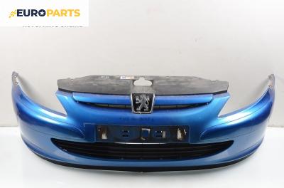 Предна броня за Peugeot 307 Station Wagon (03.2002 - 12.2009), комби, позиция: предна
