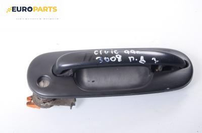 Външна дръжка за Honda Civic VI Aerodeck (04.1998 - 02.2001), комби, позиция: предна, дясна