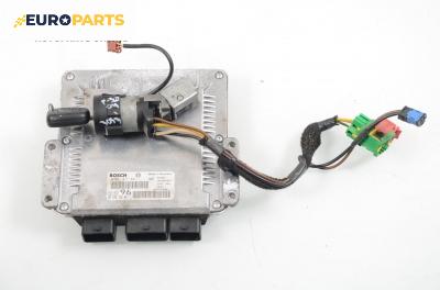 Компютър с контактен ключ за Peugeot 307 Station Wagon (03.2002 - 12.2009) 2.0 HDI 90, 90 к.с., № Bosch 0 281 011 341