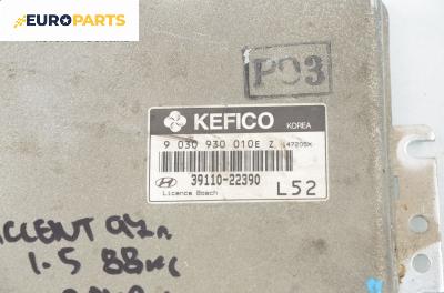 Компютър двигател за Hyundai Accent I Sedan (10.1994 - 01.2000) 1.5 i 12V, 88 к.с., № Kefico 9 030 930 010E Z