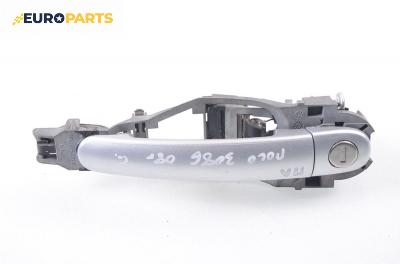 Външна дръжка за Volkswagen Polo Hatchback IV (10.2001 - 12.2005), 4+1 вр., хечбек, позиция: предна, лява