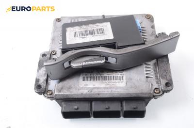 Компютър с четец и карта за Renault Laguna II Grandtour (03.2001 - 12.2007) 1.9 dCi (KG0G), 120 к.с., № Bosch 0 281 010 297