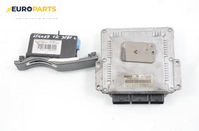 Компютър с четец и карта за Renault Laguna II Grandtour (03.2001 - 12.2007) 2.2 dCi (KG0F), 150 к.с., № Bosch 0 281 011 325