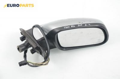 Огледало за Peugeot 307 Hatchback (08.2000 - 12.2012), 4+1 вр., хечбек, позиция: дясна