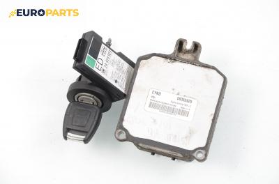 Компютър с контактен ключ и имобилайзер за Opel Astra G Hatchback (02.1998 - 12.2009) 1.6 16V, 101 к.с., № 09355929