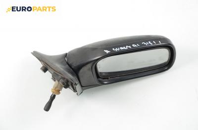 Огледало за Nissan Sunny III Hatchback (10.1990 - 07.1995), 4+1 вр., хечбек, позиция: дясна