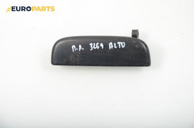 Външна дръжка за Suzuki Alto Hatchback VI (09.2004 - 12.2008), 4+1 вр., позиция: предна, лява