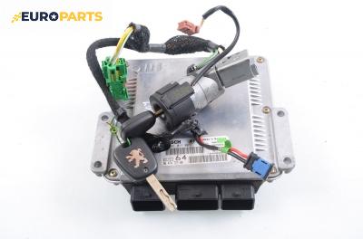 Компютър с контактен ключ за Peugeot 307 Hatchback (08.2000 - 12.2012) 2.0 HDi 110, 107 к.с., № Bosch 0 281 011 081