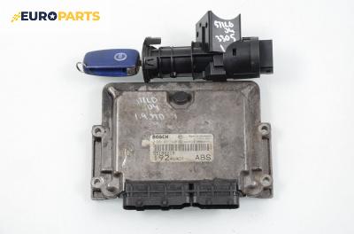 Компютър с контактен ключ за Fiat Stilo Multi Wagon (01.2003 - 08.2008) 1.9 JTD, 80 к.с., № Bosch 0 281 011 420