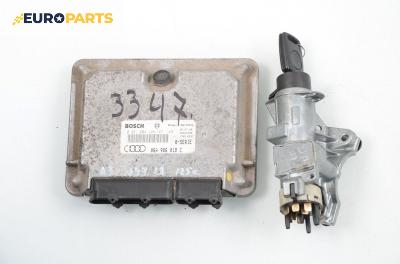 Компютър с контактен ключ за Audi A3 Hatchback I (09.1996 - 05.2003) 1.8, 125 к.с., № Bosch 0 261 204 126/127