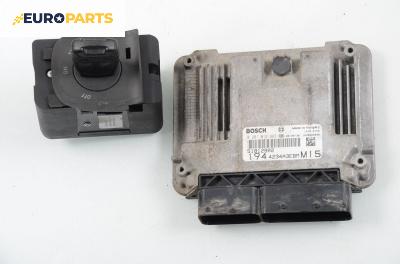 Компютър с контактен ключ за Fiat Croma Station Wagon (06.2005 - 08.2011) 1.9 D Multijet, 150 к.с., № Bosch 0 281 012 963