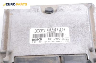 Компютър с контактен ключ за Audi A3 Hatchback I (09.1996 - 05.2003) 1.9 TDI, 110 к.с., № Bosch 0 281 001 756