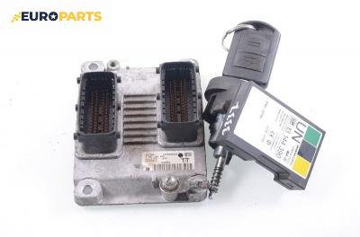 Компютър с контактен ключ и имобилайзер за Opel Meriva A Hatchback (05.2003 - 05.2010) 1.4 16V Twinport, 90 к.с., № Bosch 0 261 208 255