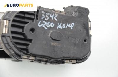 Дроселова клапа за Mercedes-Benz C-Class Coupe (CL203) (03.2001 - 06.2007) C 200 Kompressor (203.745), 163 к.с., № Bosch 0 280 750 074
