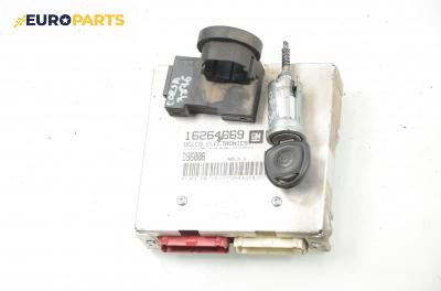 Компютър с контактен ключ и имобилайзер за Opel Corsa B Hatchback (03.1993 - 12.2002) 1.4 i, 60 к.с., № GM 16264869