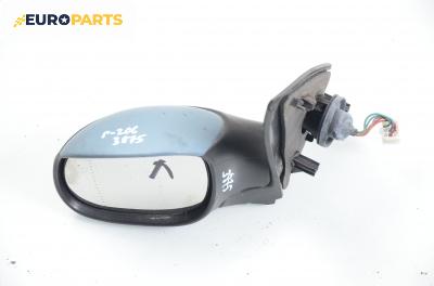 Огледало за Peugeot 206 Hatchback (08.1998 - 12.2012), 4+1 вр., хечбек, позиция: лява