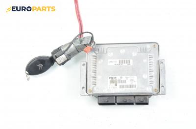 Компютър с контактен ключ за Citroen C5 I Sedan (03.2001 - 03.2005) 3.0 V6 (DCXFXC, DCXFXF), 207 к.с., № Bosch 0 261 206 419