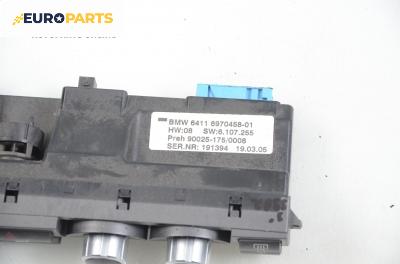 Панел климатроник за BMW 7 Series E65 (11.2001 - 12.2009), № 6411 6970458-01