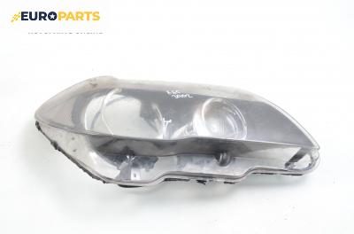 Стъкло фар за BMW 7 Series E65 (11.2001 - 12.2009), позиция: дясна