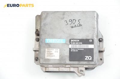 Компютър двигател за Opel Omega B Sedan (03.1994 - 07.2003) 2.5 TD, 130 к.с., № Bosch 0 281 001 214