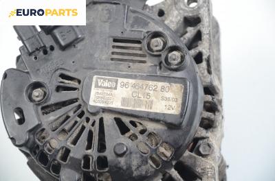Алтернатор / генератор за Citroen C3 Hatchback I (02.2002 - 11.2009) 1.4 HDi, 68 к.с., № Valeo 96 464762 80
