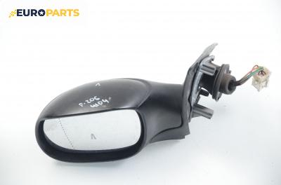 Огледало за Peugeot 206 Hatchback (08.1998 - 12.2012), 2+1 вр., хечбек, позиция: лява