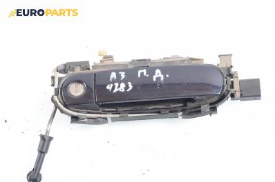 Външна дръжка за Audi A3 Hatchback I (09.1996 - 05.2003), 2+1 вр., хечбек, позиция: дясна