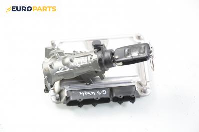 Компютър с контактен ключ за Volkswagen Golf V Hatchback (10.2003 - 02.2009) 1.4 16V, 75 к.с., № Bosch 0 261 208 589