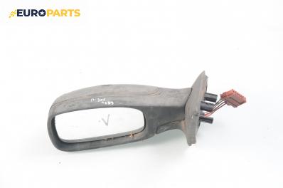 Огледало за Peugeot 306 Hatchback (01.1993 - 10.2003), 4+1 вр., хечбек, позиция: лява