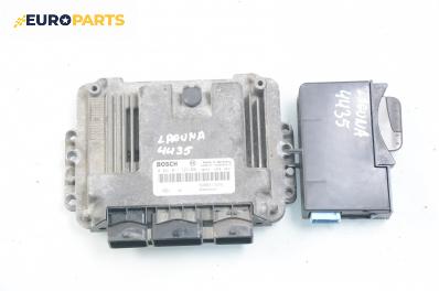 Компютър с четец и карта за Renault Laguna II Grandtour (03.2001 - 12.2007) 1.9 dCi (KG0G), 120 к.с., № Bosch 0 281 011 723